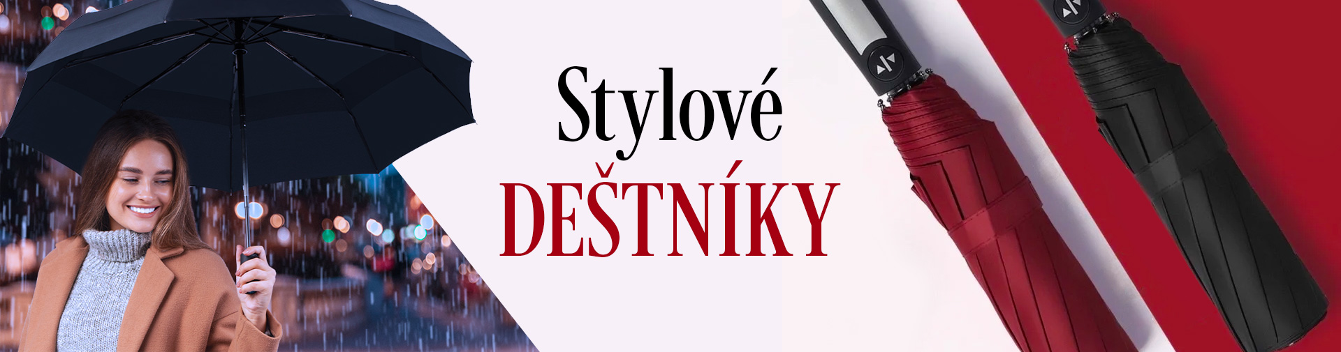 Stylové deštníky